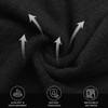 Casabella 12 Pack Flannel Face Cloth - 100% Cotton Face