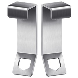 Kuco [2 Pack] Cooler Lock Bracket for Mid-to Large-Size Yeti/RTIC Coolers Tie Down Kit Made of Stainless Steel with Larger Hole Tie Down Accessories Ice Chest Lock