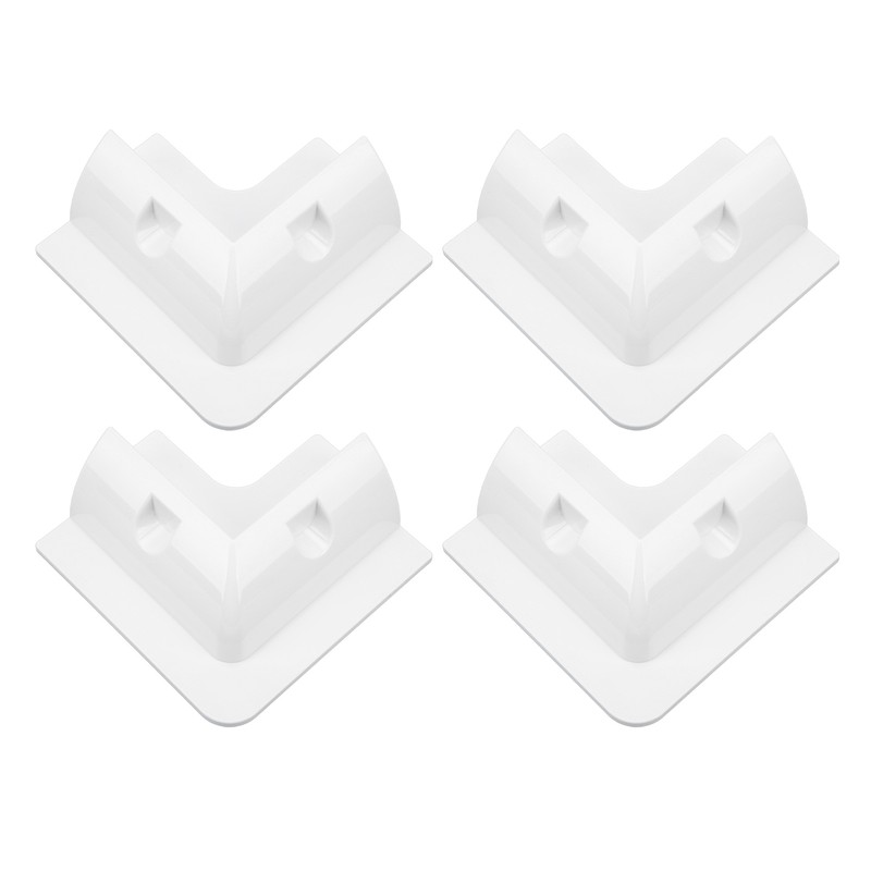 4pcs Solar Panel Corner Bracket Anti UV ABS Solar Panel