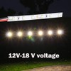 RUNCCI-YUN 5 x 12-18 V 6-LED House Lighting 10 cm