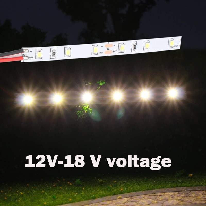 RUNCCI-YUN 5 x 12-18 V 6-LED House Lighting 10 cm