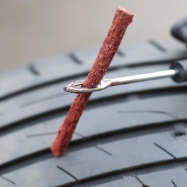 GRAND PITSTOP Tubeless Tire Repair Plugs Strips Refills Kit for Bike Tires- 60 Rope Plug Pack for Cars, Motorcycles, Bicycle Tires Repair