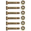 Ariens OEM 1/4" Shear Bolt and Nut 53200500-2 6 Pack