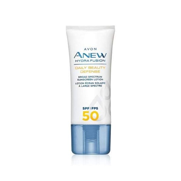 Avon ANEW Hydra Fusion Daily Beauty Defense Broad Spectrum Sunscreen Lotion SPF 50
