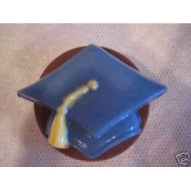 Graduation Cap Chocolate Candy Lollipop Mold