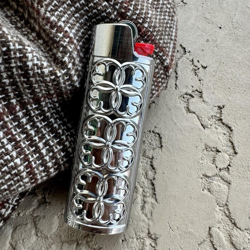 Metal Lighter Case Compatible BIC Standard J6 - Durable Lighter
