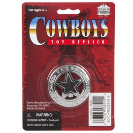 PARRIS CLASSIC QUALITY TOYS EST. 1936 Texas Ranger Badges