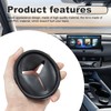 Car Trash Can with Lid, Mini Portable Leakproof Auto Garbage