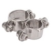 Swivel Clamp 360° Marine Grade Stainless Steel 316 Yacht Fishing