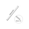 sourcing map Pack of 5 Full Round Rods Stainless Steel
