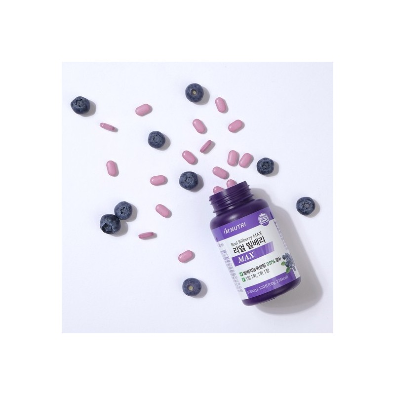 I'm Nutri Real Bilberry MAX 6 Boxes / 아임뉴트리 리얼