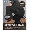 CQR Kids Boy’s Hiking Cargo Pants, Water Resistant UPF 50+