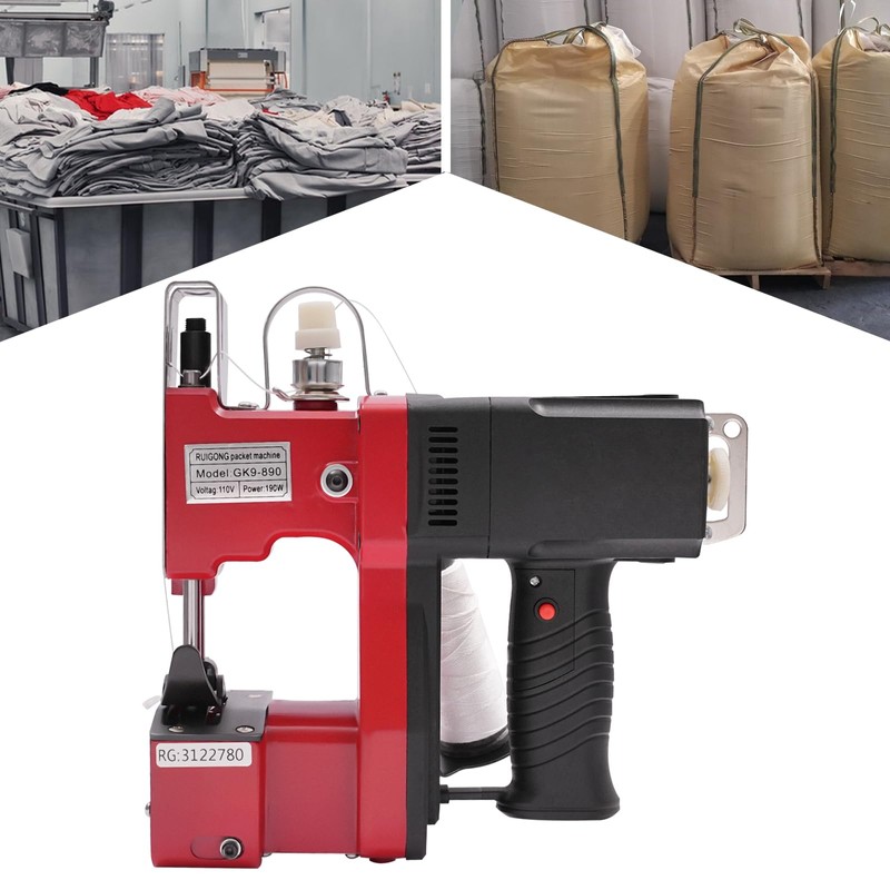 Portable Electric Sewing Machine, Leather Canvas Sewing Machine Industrial Bag