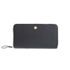 Balcos Women's Wallet, Genuine Leather, Green, Large Capacity, Long Wallet,