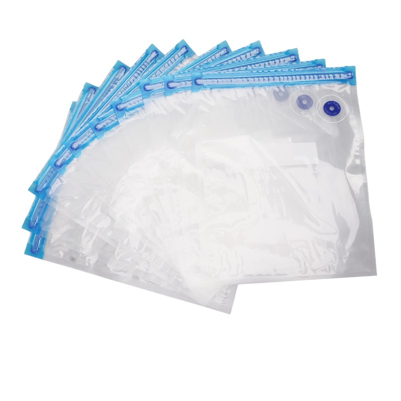 10pcs Vacuum Sealer Bags Multipurpose Food Vacuum Compression Bags for