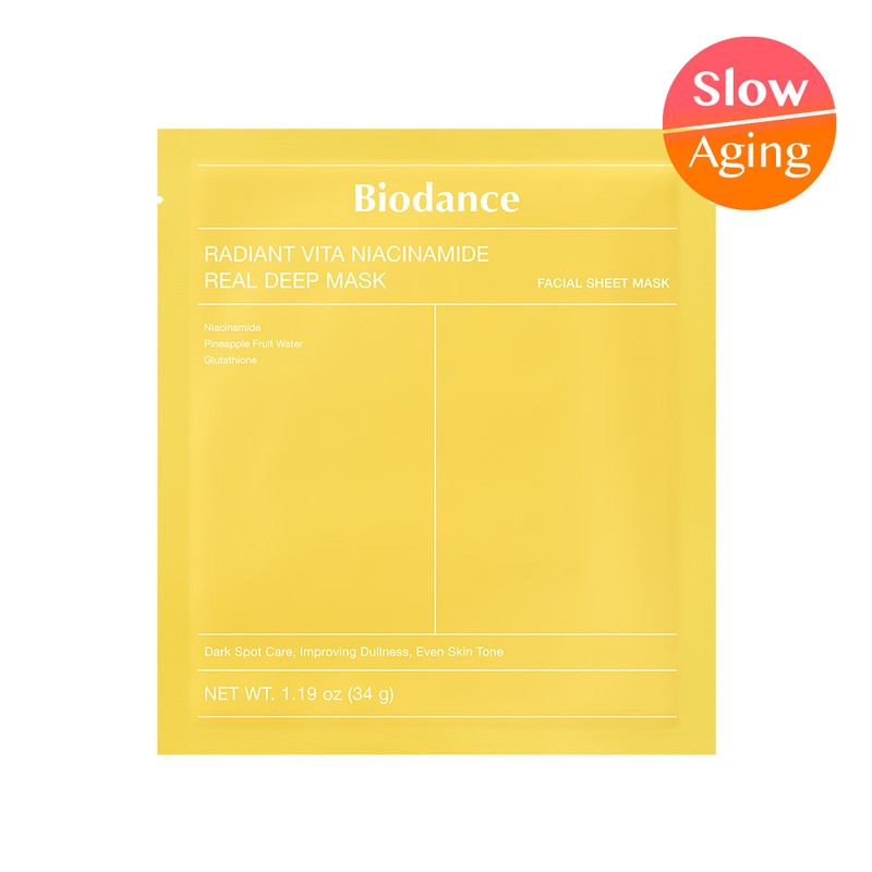 BIODANCE Real Deep Mask Sheet 1ea (Bio-Collagen/Refreshing Sea Kelp/Vita Niacinamide/Hydro
