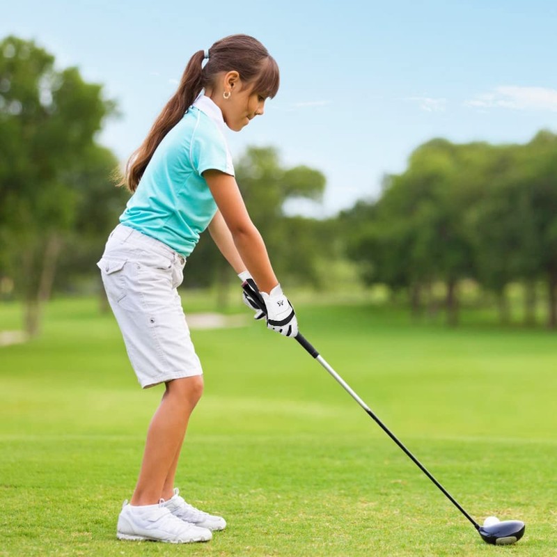 MAZEL Golf Gloves for Kids Junior Kids Ambidextrous Golf Gloves