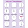 Fofile Electric Nail Cutter Set with LCD Display for Gel