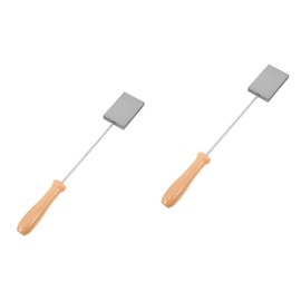 TEHAUX 2pcs Graphite Glass Blowing Mold Ingot Casting Versatile Casting Mold Graphite Ingot DIY