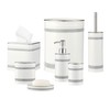 Motifeur Bathroom Accessories Set, 4-Piece Ceramic Bath Accessory Complete Set