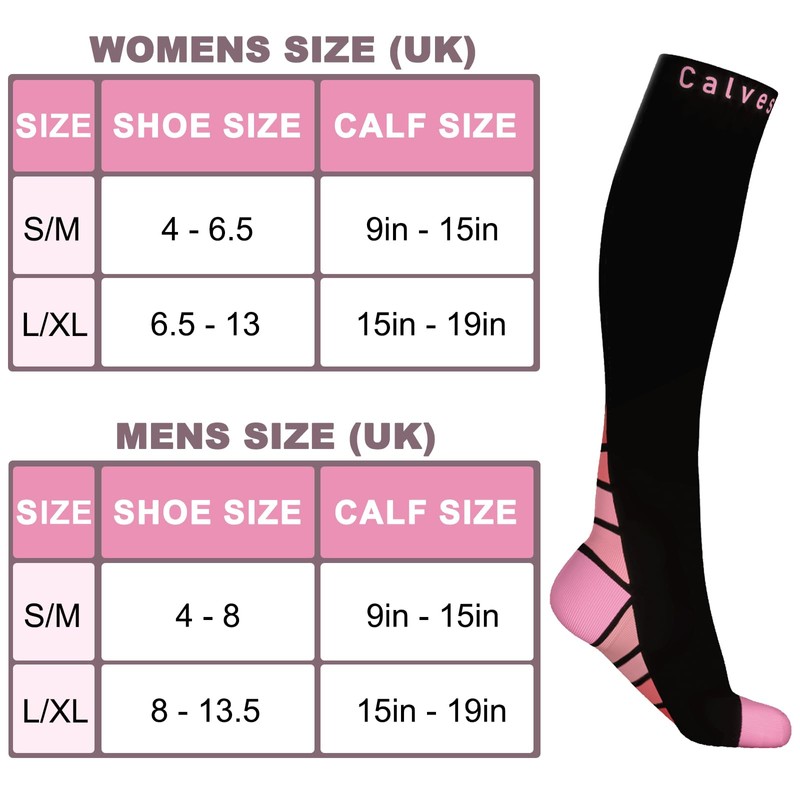 Compression Socks / Stockings for Men & Women,Better Blood Circulation,