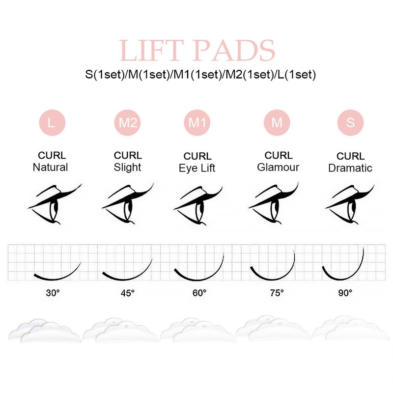 Eyebrow Lamination Kit Semipermanent Safe Moderate 6 to 8 Weeks