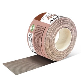 GZKTY Mesh Sandpaper Roll Velcro, 70 mm x 10 m, Grit P80, Collocation with 70 mm Wide Hand Sander, Sanding Mesh for Wood, Metal, Wall