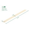 Agitador De Madera 14 Cms. 1000 Pz. Marrón Claro