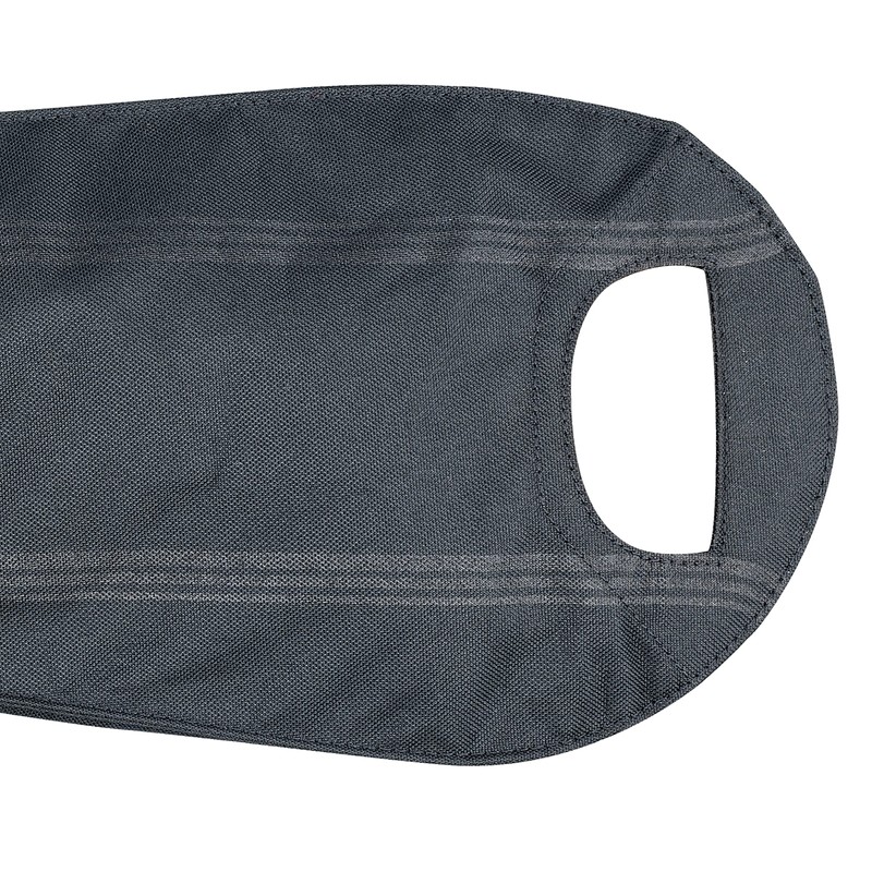 Evoc 自転車チェーンカバー ベルクロバッグ - MTB自転車チェーンガード 自転車トラベルバッグ用 輸送中の油や損傷から保護 - ブラック