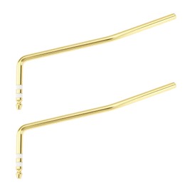 Briny River 2Pcs 6mm Guitar Tremolo Arm Compatible with Ibanez Edge Lo-Pro Compatible with Edge Pro Gold