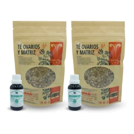 Paquete 2 Té Ovarios 100 Grs Y 2 Microdosis Ovarios Florece