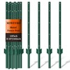 10 Pack Garden Fence Post, 5 Feet Heavy Duty Metal