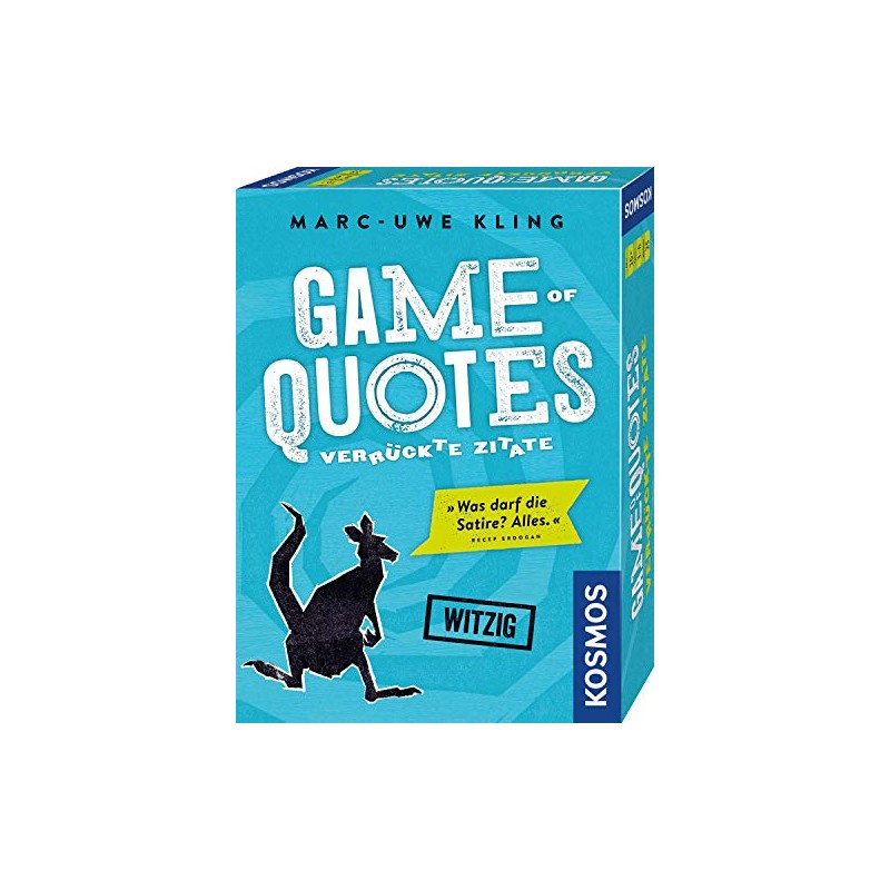 KOSMOS 692926 Game of Quotes [German Language Product]