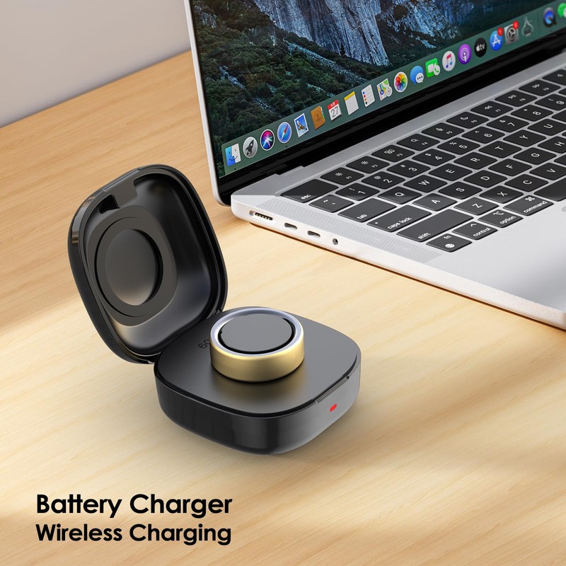 WONJOY 600mAh Wireless Charging Case Compatible with Oura Ring Gen4