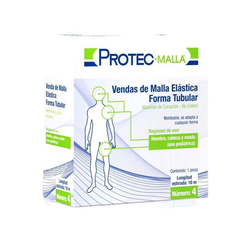 Protec Venda Malla Tubular No.4-10 Metros