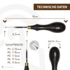 Edge Beveler 0.6 mm - 2.25 mm - Leather Edge