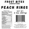 Peach Rings Gummy Candy, Bulk, 2 Pounds