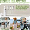 Dispensador de Viaje 4 en 1 – Set 4 Frascos
