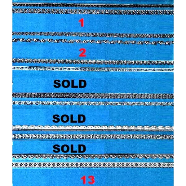 Unbranded Dollhouse Miniature Stickers - Borders LE Series Can Be