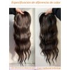 PANEWAY Toppers De Pelo Para Mujeres 20 Pulgadas De Largo