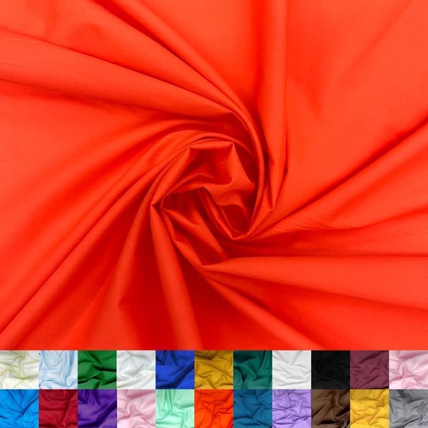 Ice Fabrics Cotton Polyester Broadcloth Fabric by The Yard -