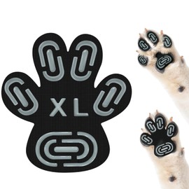 Anti-Slip Dog Paw Protector Pads for Senior Dogs, Dog Paw Adhesive Pads on Hardwood Floor,Senior Dog Essentials with Strong Traction,Dog Grippers,12 Sets 48 pc XL