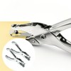 Pack of 2 Hole Punch Pliers, Paper Belt, Hole Punch,