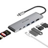 USB C Hub, WALNEW 7 in 1 USB C Docking