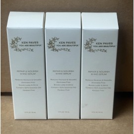 Ken Paves 3 PACK Ken Paves You are Beautiful Repair & Nourish Shine Serum 1.7 fl oz.