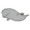 GBJUK Beluga Whale Enamel Lapel Pin Badge Pin with Butterfly