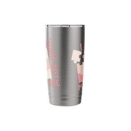Funny Jigsaw Puzzle Design For Girls And Women Stainless Steel Insulated Tumbler