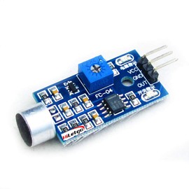 HiLetgo 5pcs Sound Sensor Module Voice Detect Voice Control Switch