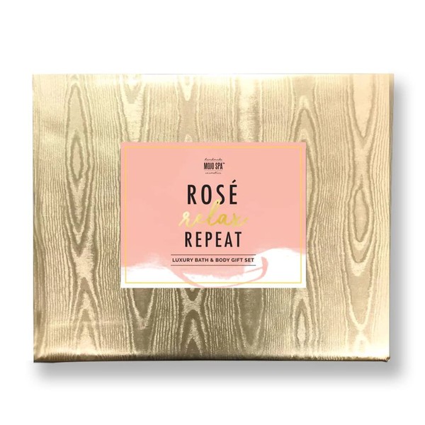 Mojo Spa Rosé Relax Repeat Extra Large Gift Set |