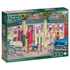 Jumbo, Falcon de luxe - The Hairdressers, Jigsaw Puzzles for Adults, 1000-Piece
